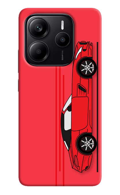 Red Velocity Redmi Note 14 5G Back Cover