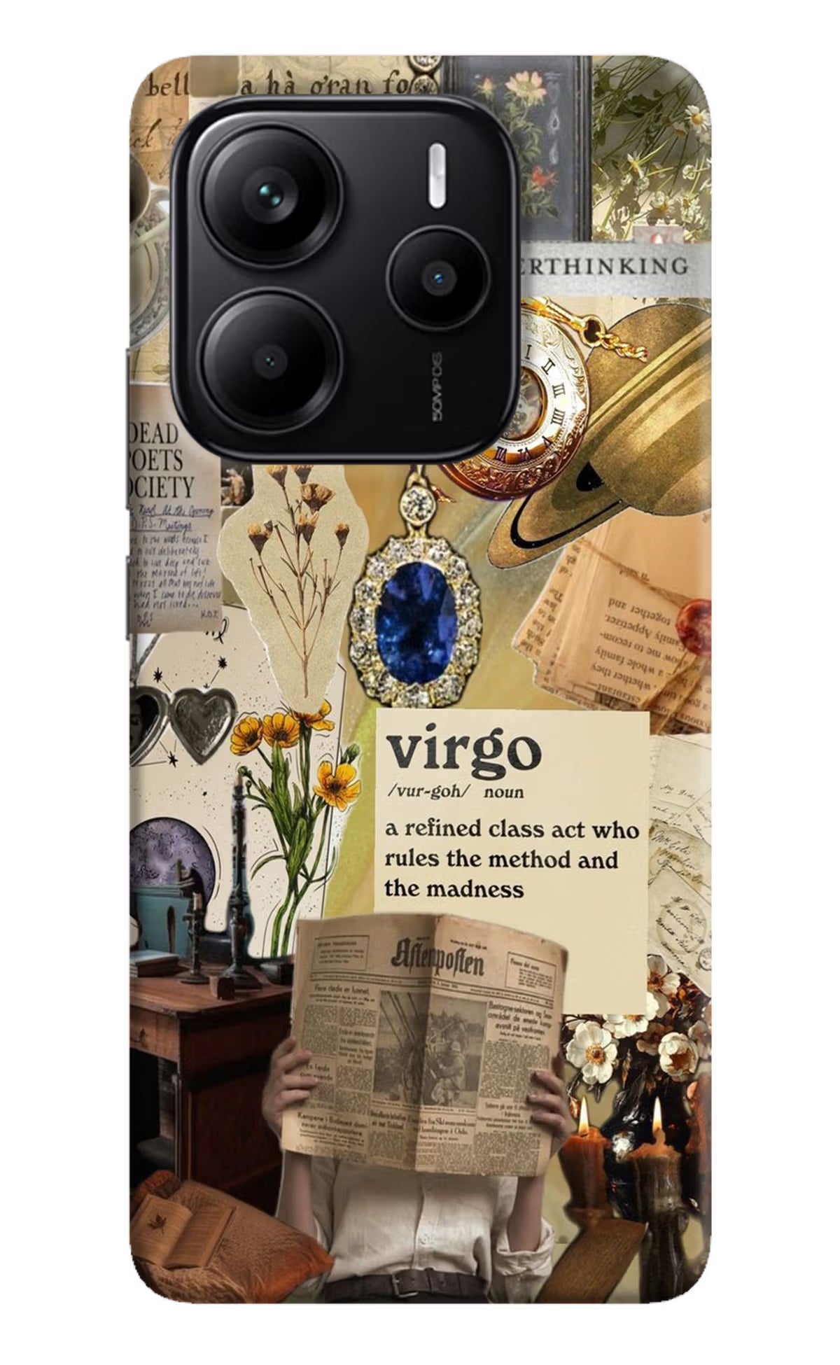 Virgo Zodiac Redmi Note 14 5G Back Cover