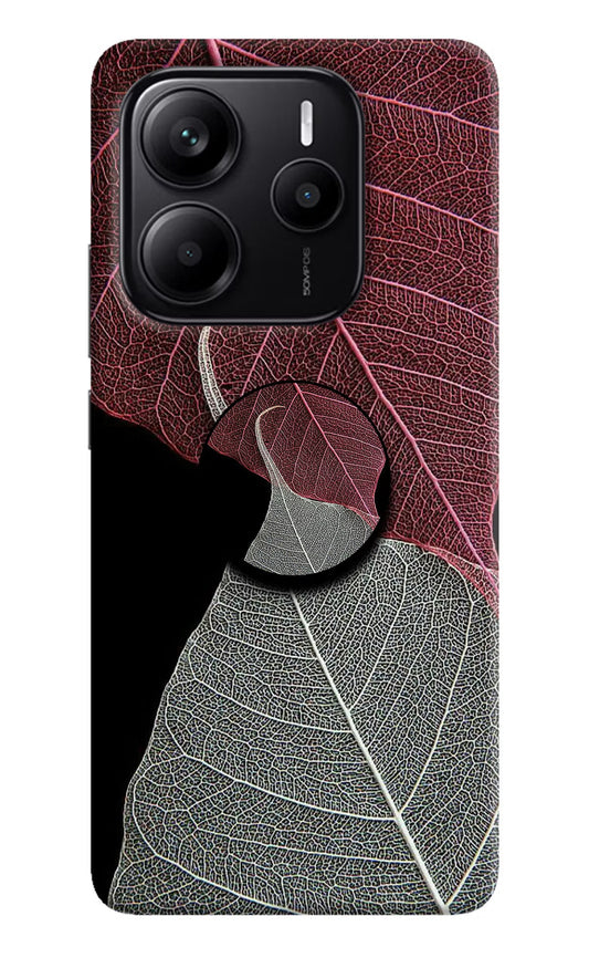Leaf Pattern Redmi Note 14 5G Pop Case