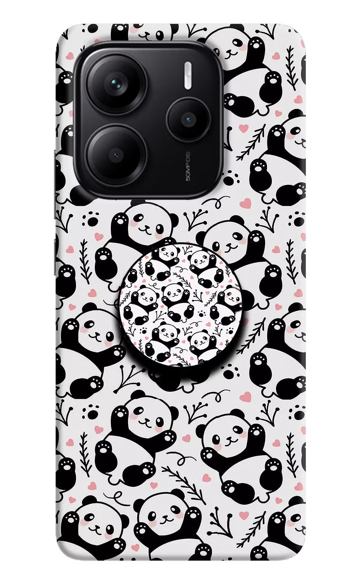Cute Panda Redmi Note 14 5G Pop Case