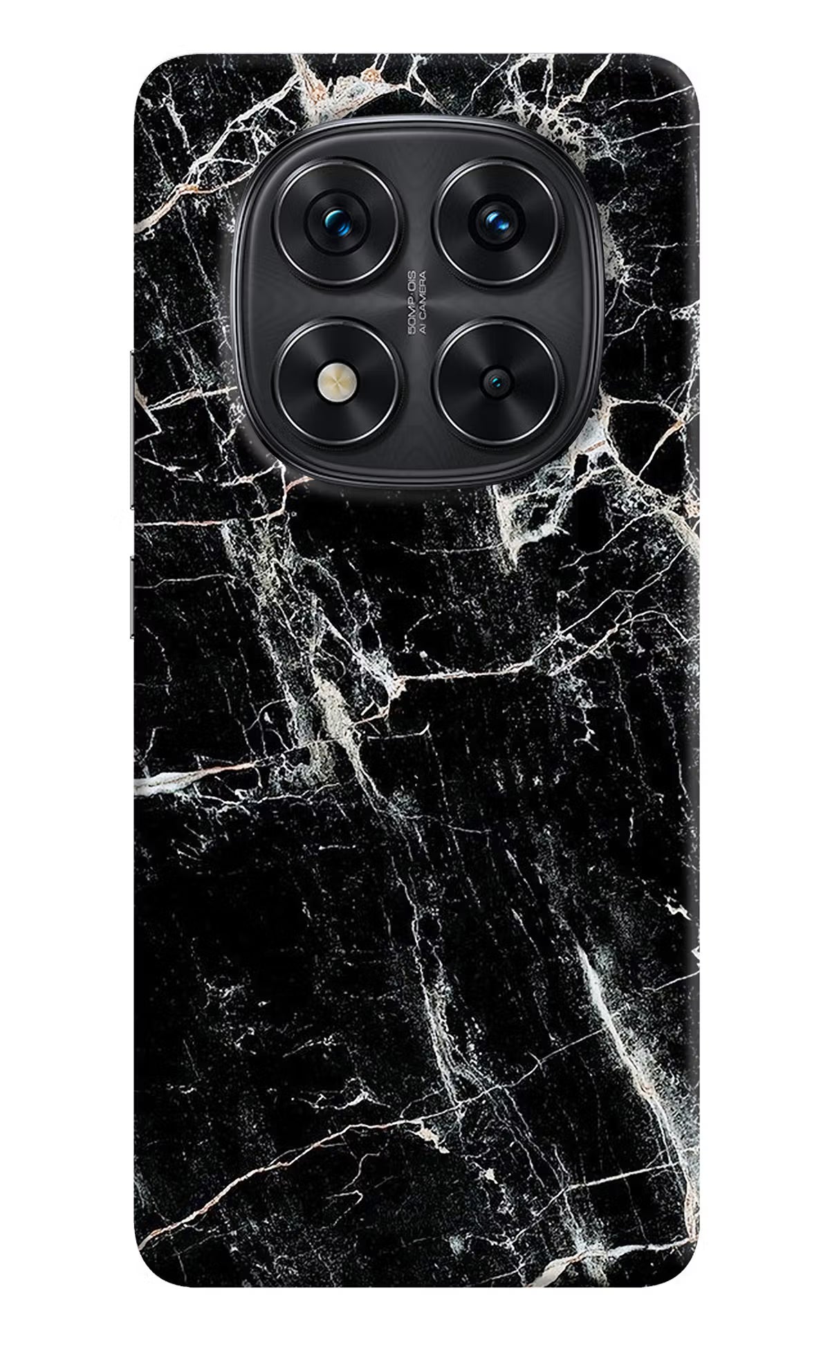 Black Marble Texture Redmi Note 14 Pro 5G Back Cover