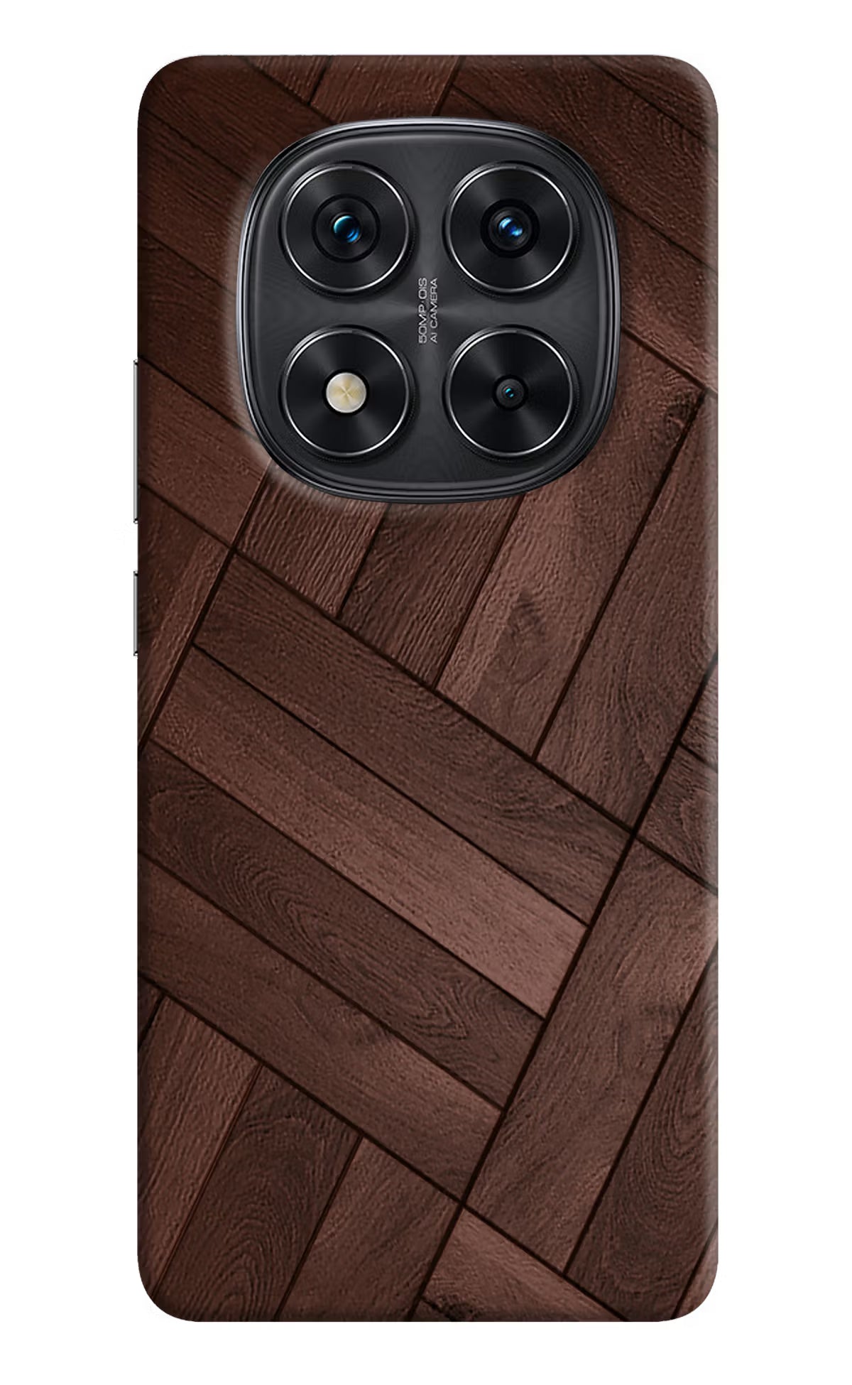 Wooden Texture Design Redmi Note 14 Pro 5G Back Cover