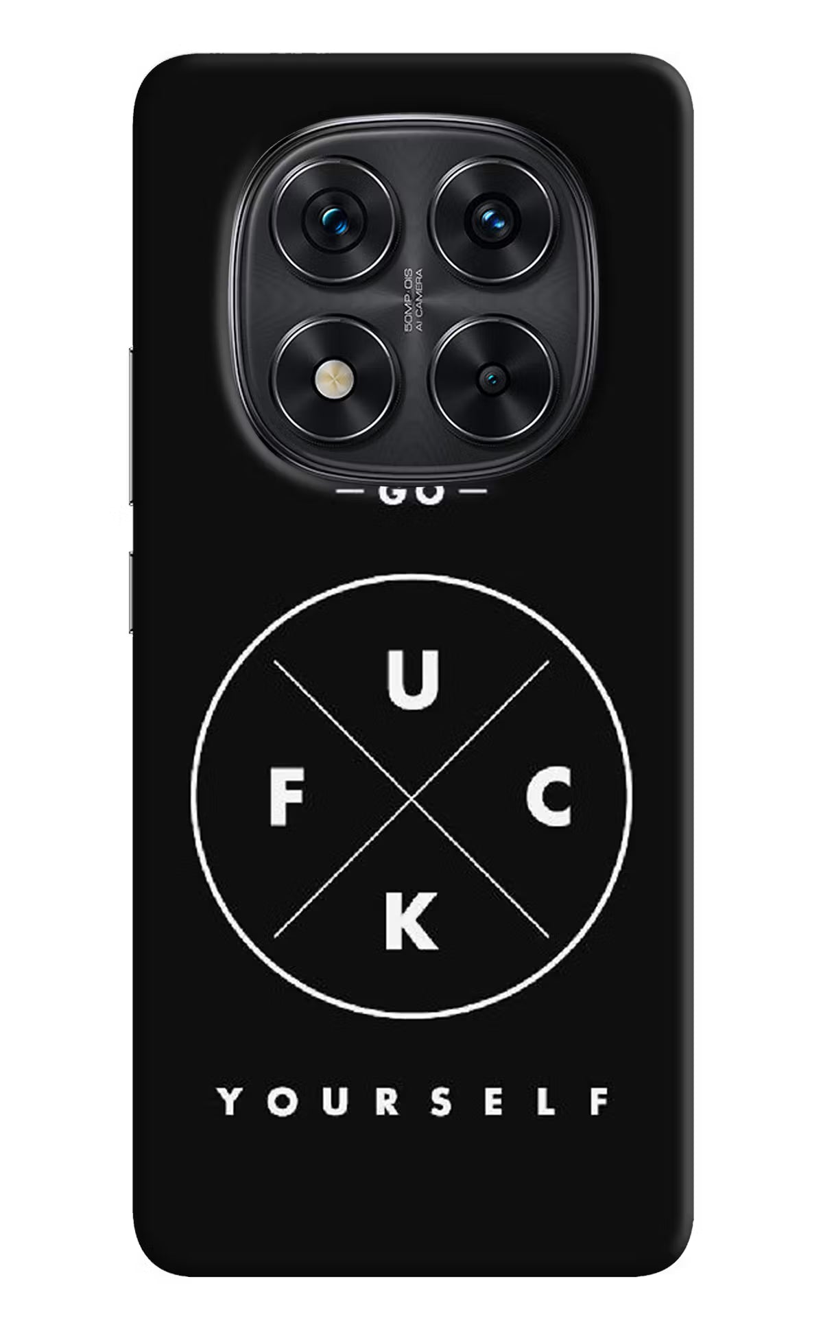 Go Fuck Yourself Redmi Note 14 Pro 5G Back Cover