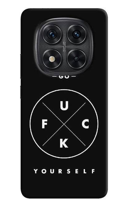 Go Fuck Yourself Redmi Note 14 Pro 5G Back Cover