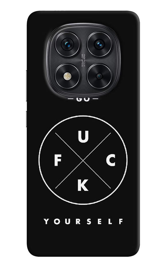 Go Fuck Yourself Redmi Note 14 Pro 5G Back Cover