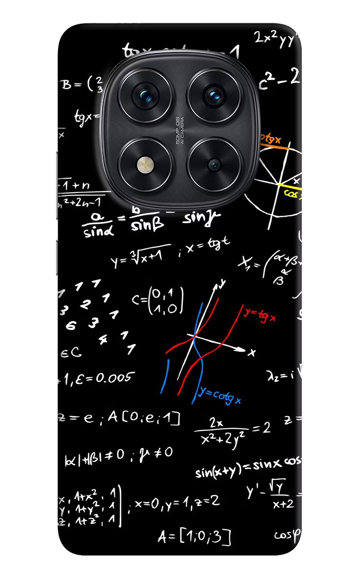 Mathematics Formula Redmi Note 14 Pro 5G Back Cover