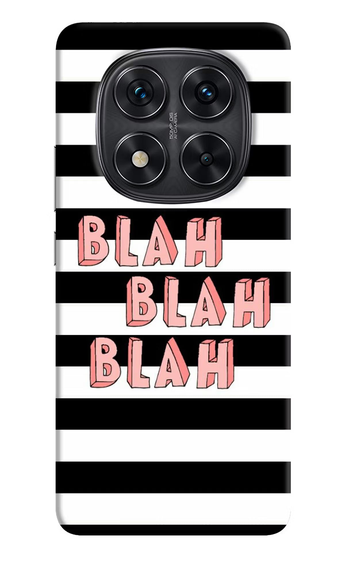 Blah Blah Blah Redmi Note 14 Pro 5G Back Cover