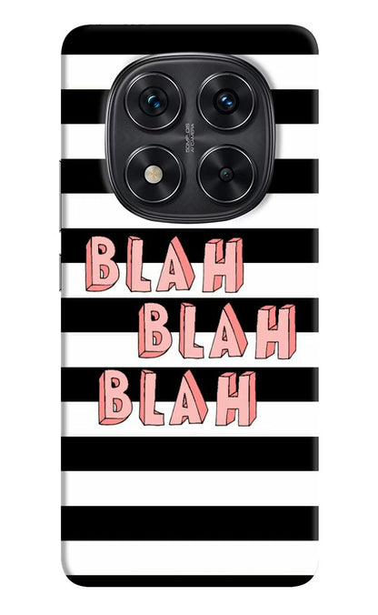 Blah Blah Blah Redmi Note 14 Pro 5G Back Cover