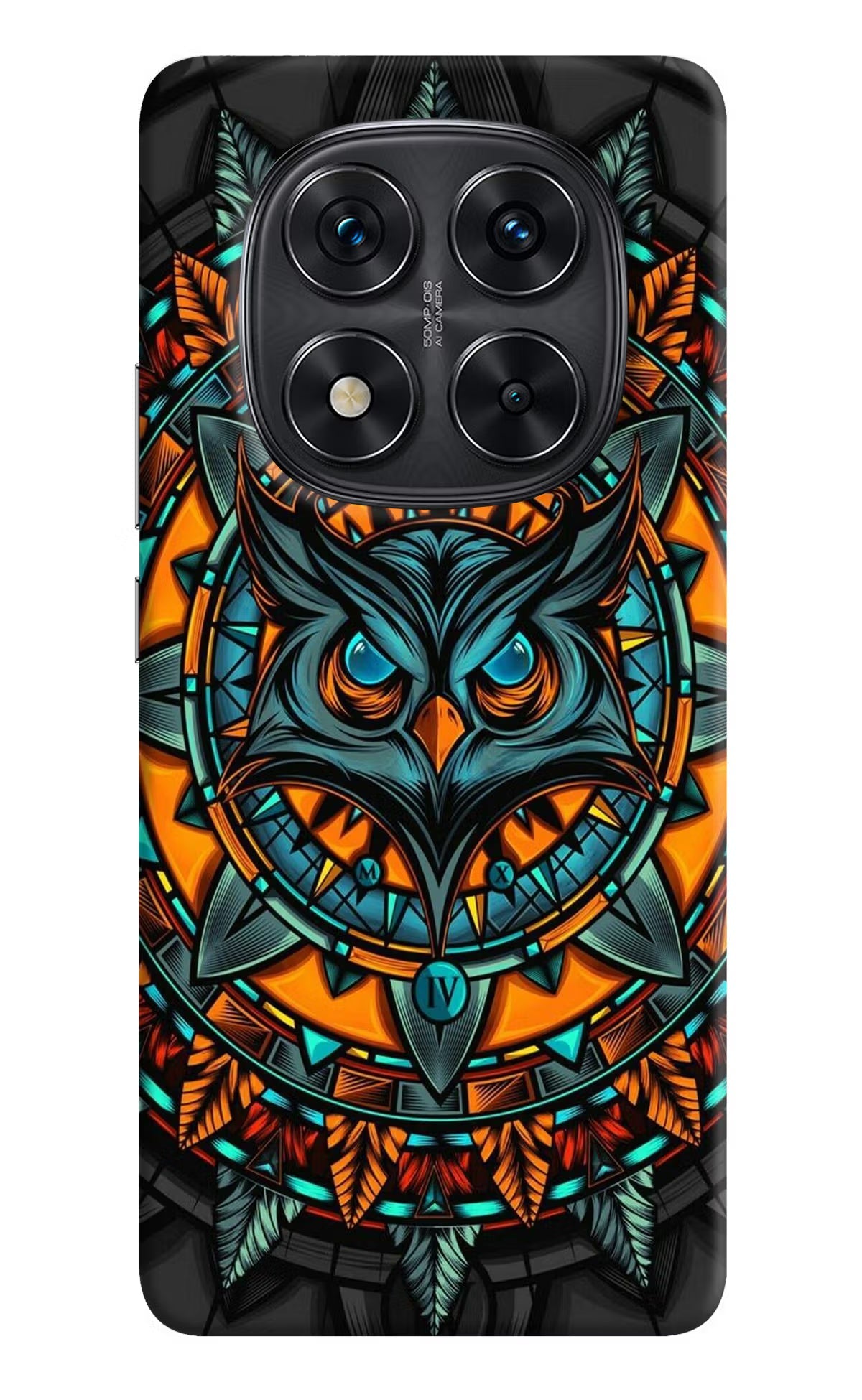 Angry Owl Art Redmi Note 14 Pro 5G Back Cover