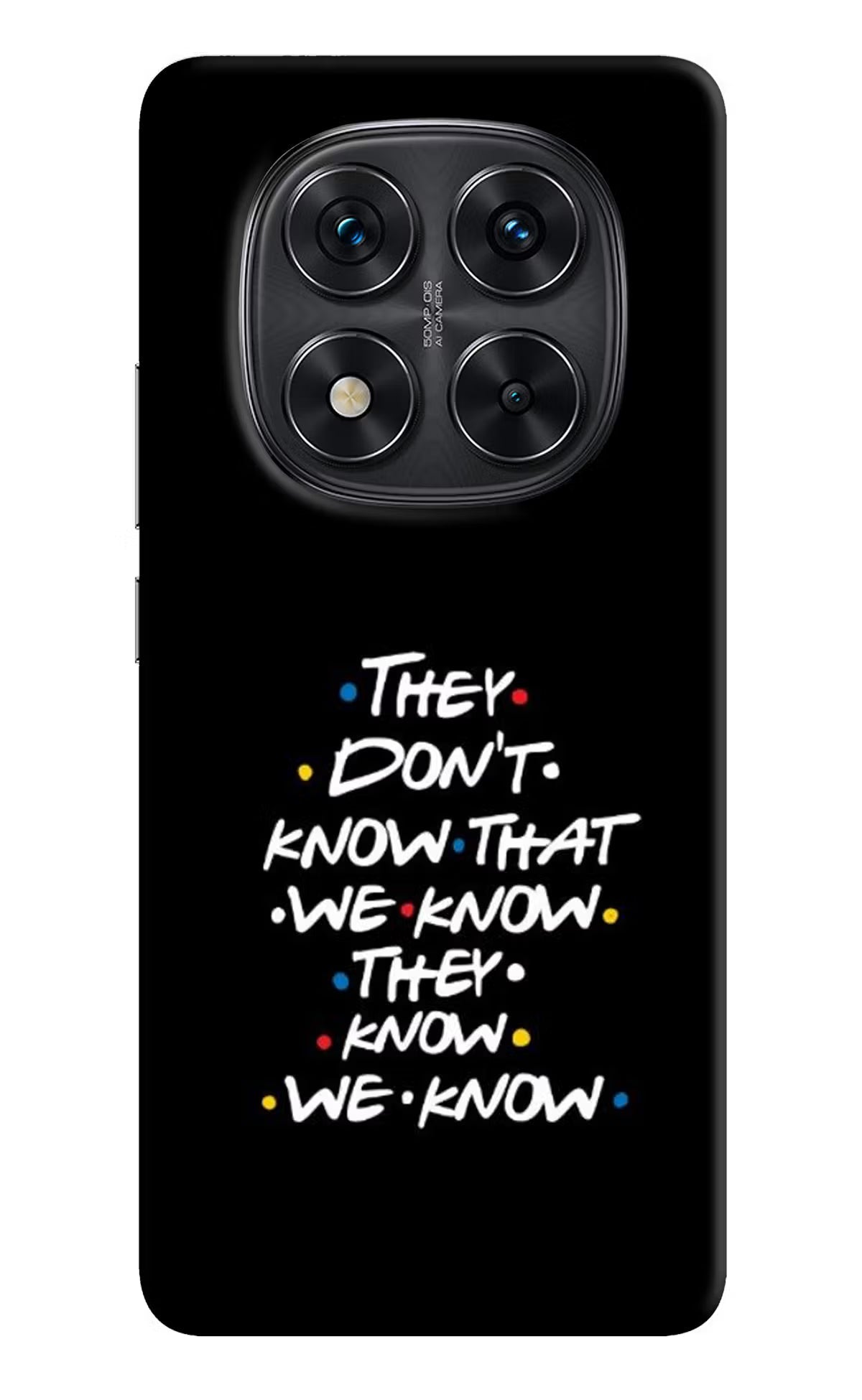 FRIENDS Dialogue Redmi Note 14 Pro 5G Back Cover