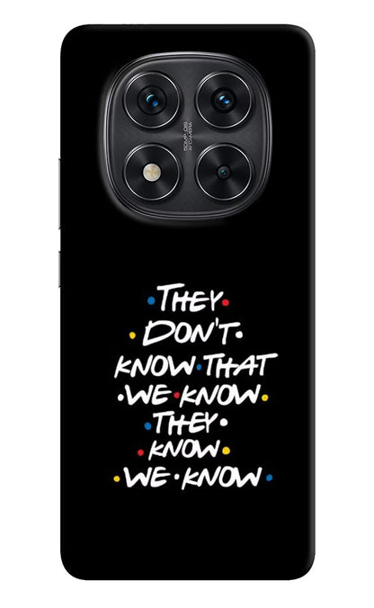FRIENDS Dialogue Redmi Note 14 Pro 5G Back Cover