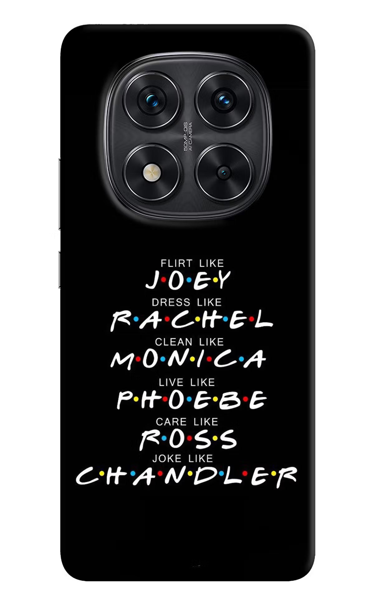 FRIENDS Character Redmi Note 14 Pro 5G Back Cover