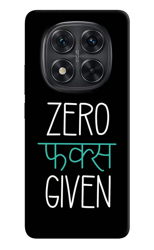 Zero Fucks Given Redmi Note 14 Pro 5G Back Cover