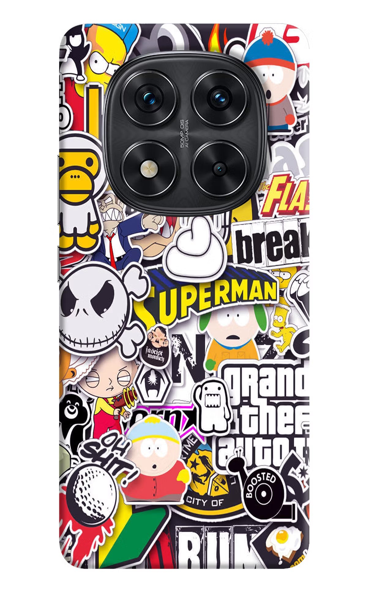 Sticker Bomb Redmi Note 14 Pro 5G Back Cover