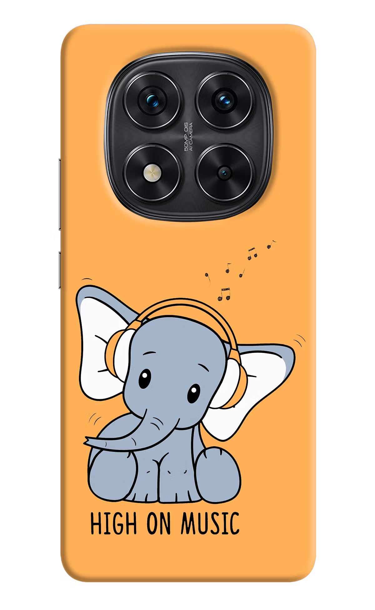 High On Music Redmi Note 14 Pro 5G Back Cover