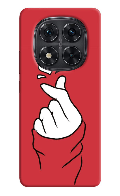 Korean Love Sign Redmi Note 14 Pro 5G Back Cover