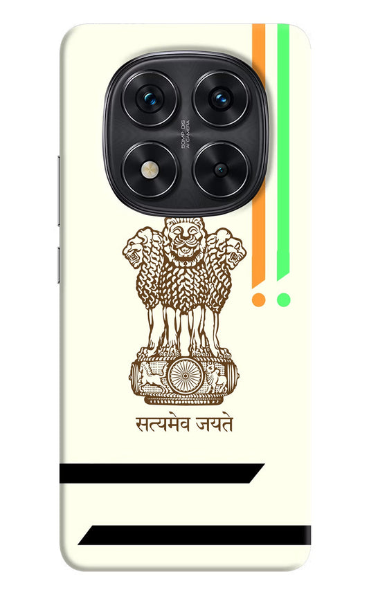 Satyamev Jayate Brown Logo Redmi Note 14 Pro 5G Back Cover