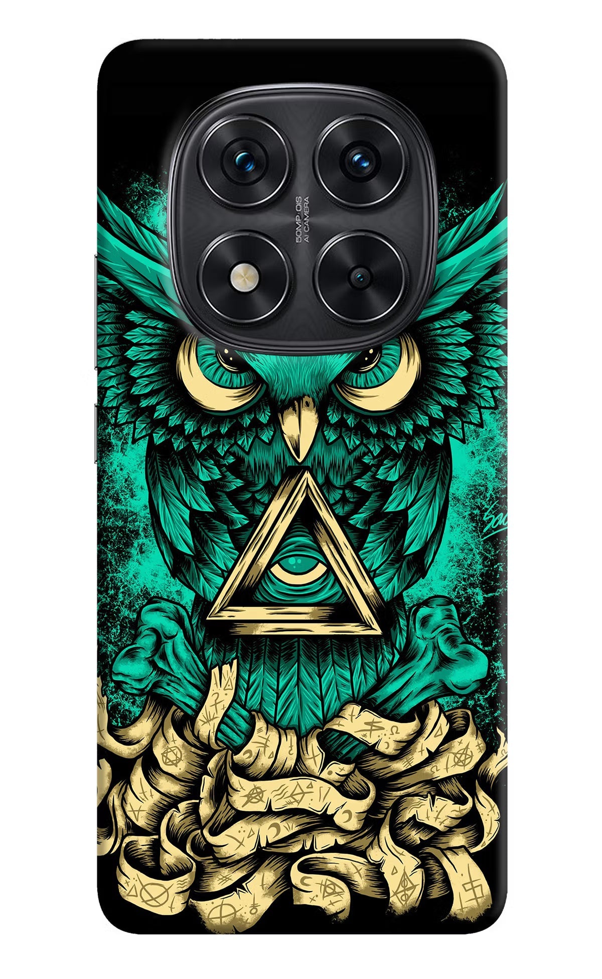 Green Owl Redmi Note 14 Pro 5G Back Cover