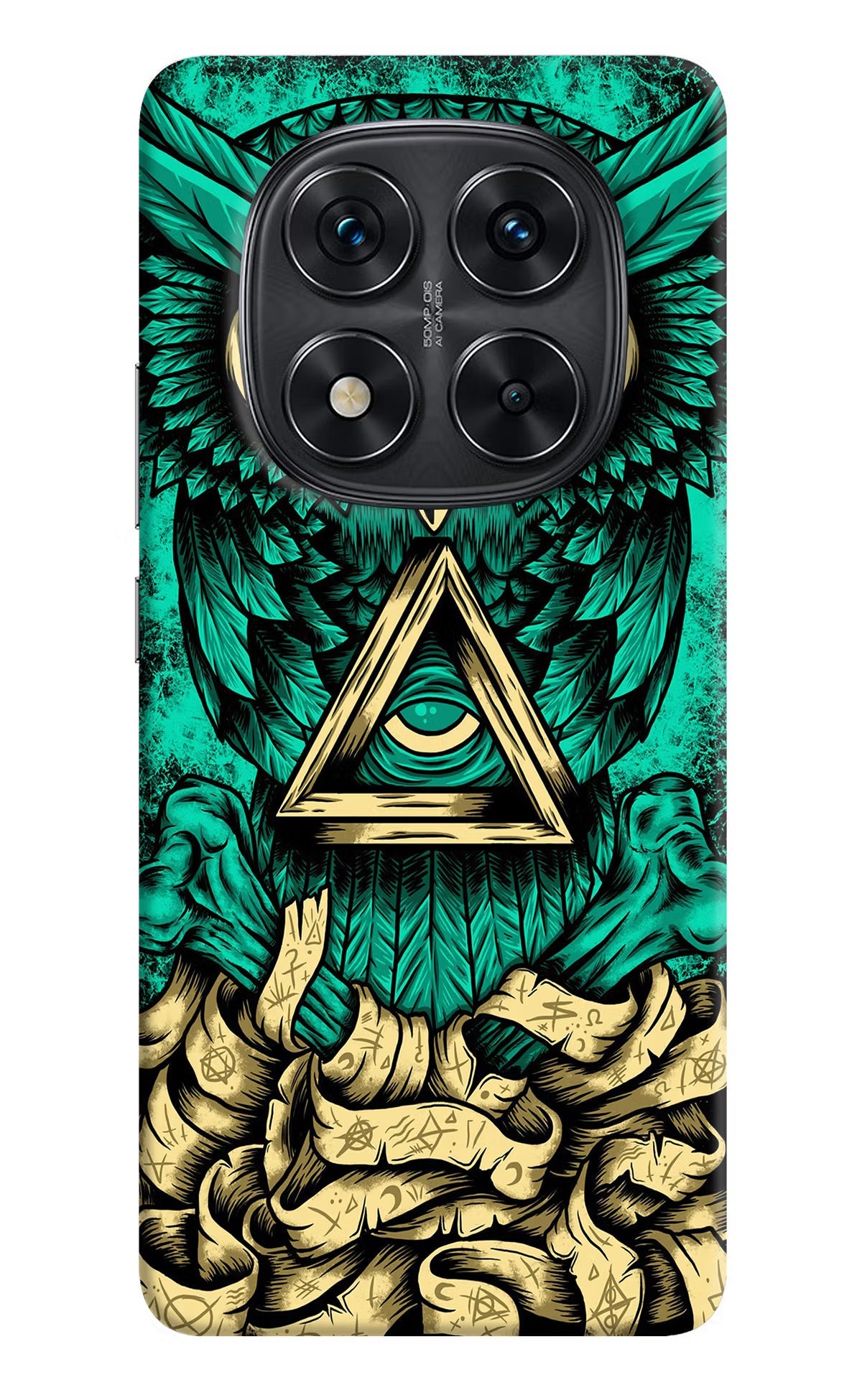 Green Owl Redmi Note 14 Pro 5G Back Cover