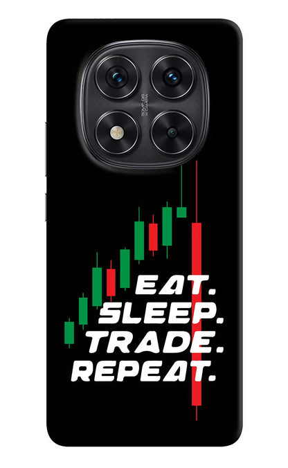 Eat Sleep Trade Repeat Redmi Note 14 Pro 5G Back Cover