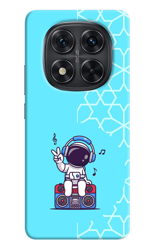 Cute Astronaut Chilling Redmi Note 14 Pro 5G Back Cover