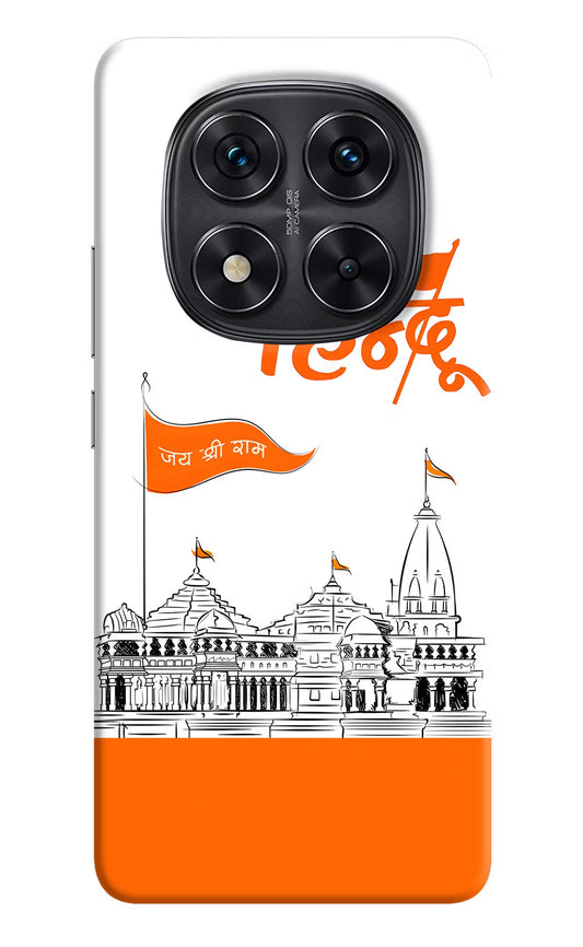 Jai Shree Ram Hindu Redmi Note 14 Pro 5G Back Cover