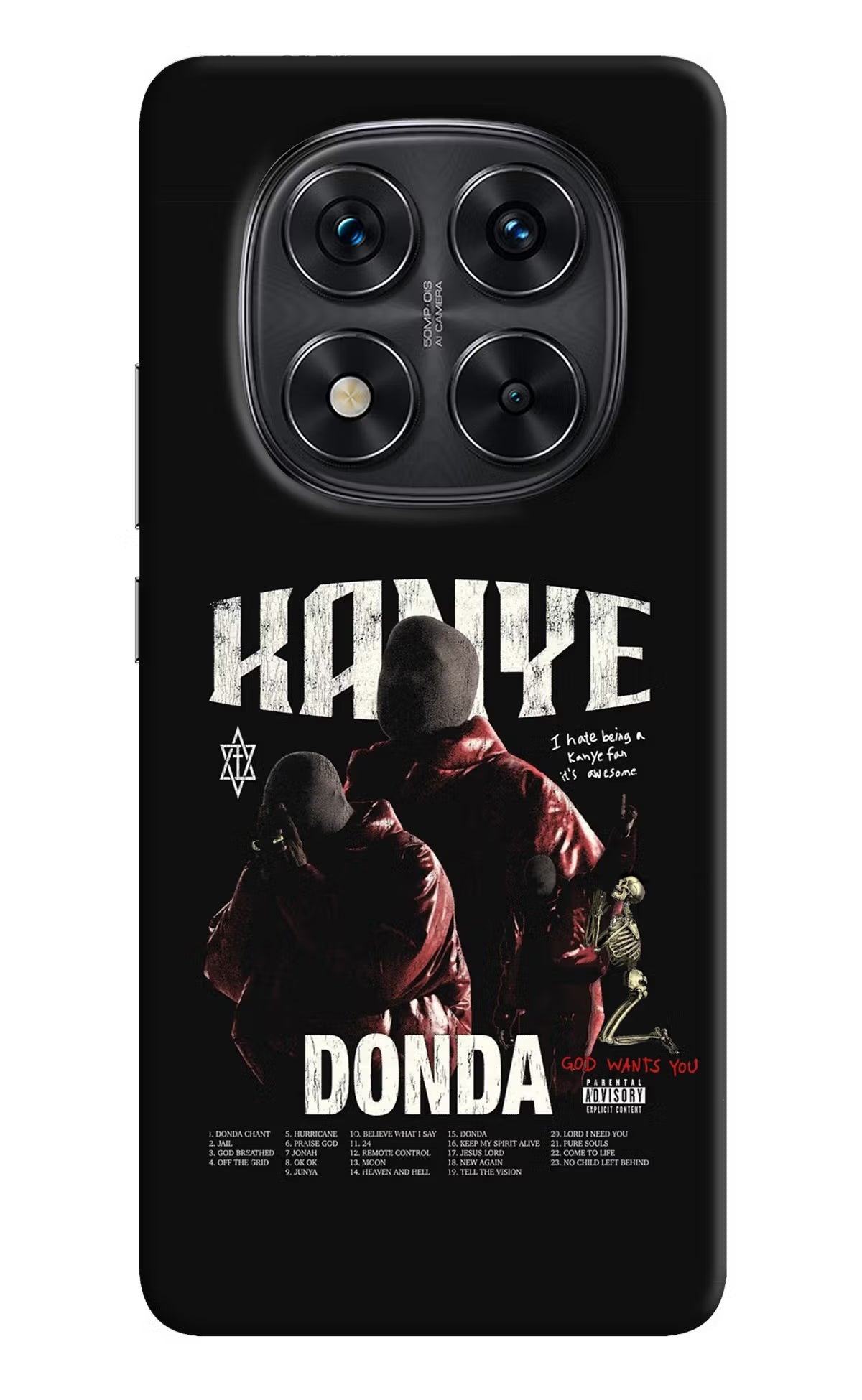 Donda Kanye West Redmi Note 14 Pro 5G Back Cover