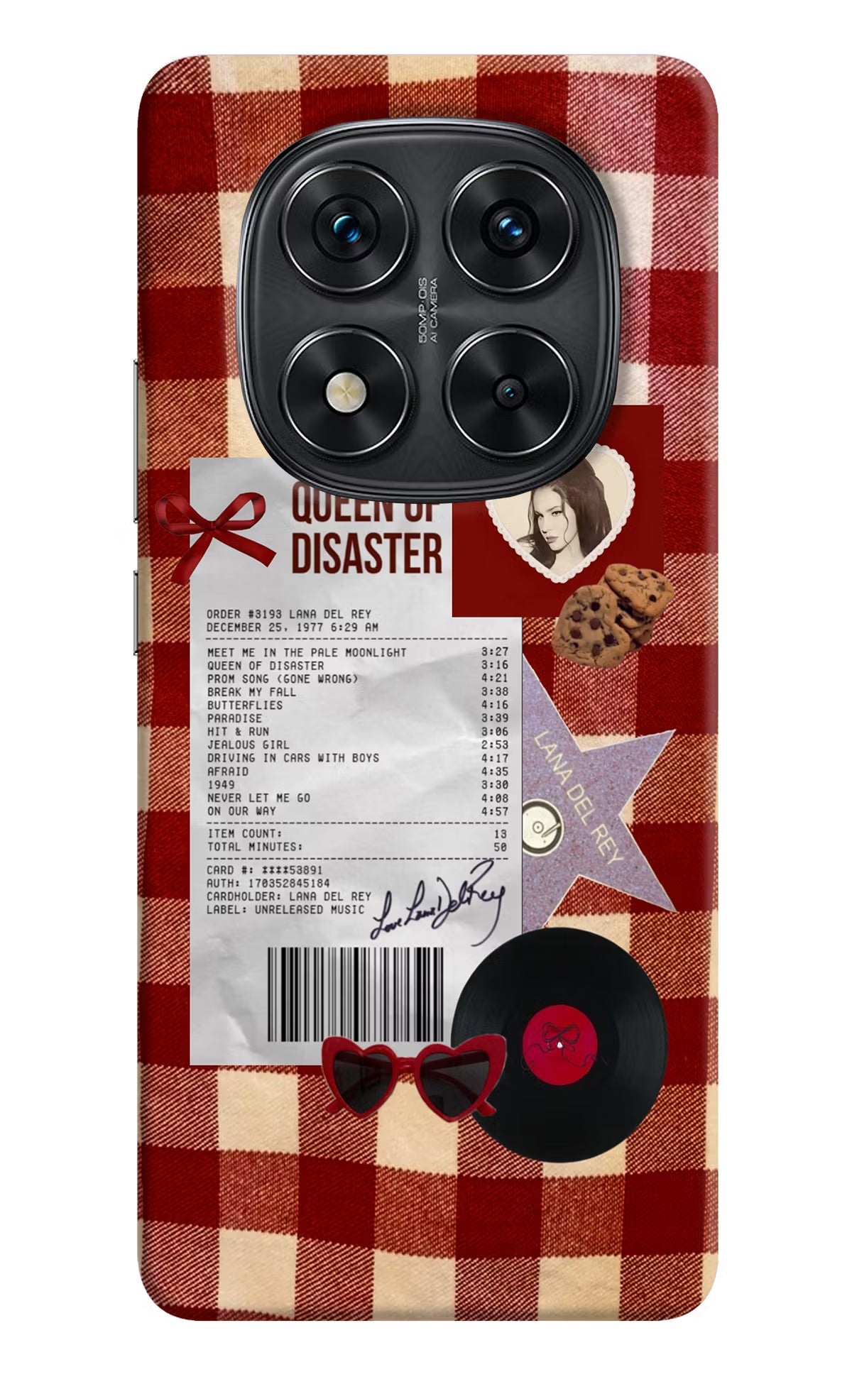 Queen of Disaster Redmi Note 14 Pro 5G Back Cover