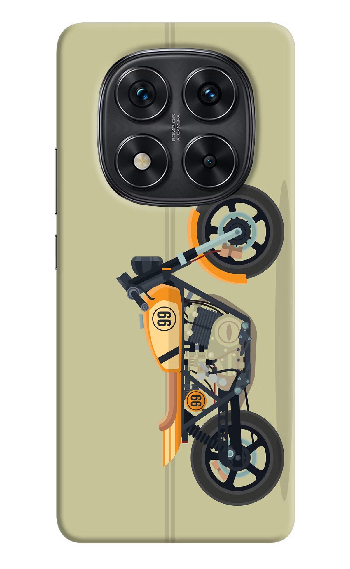 Vertical Speedster Redmi Note 14 Pro 5G Back Cover