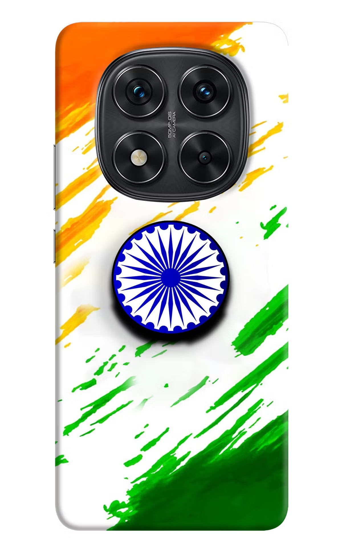 Indian Flag Ashoka Chakra Redmi Note 14 Pro 5G Pop Case