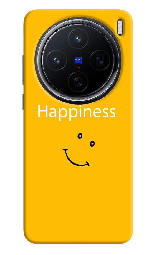 Happiness With Smiley Vivo X200 5G Back Cover