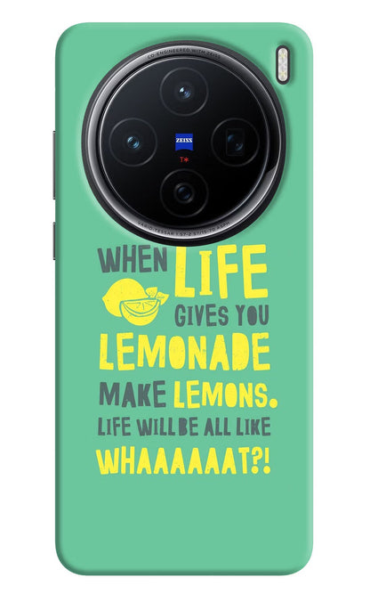 Quote Vivo X200 5G Back Cover