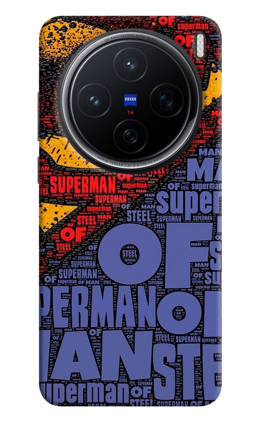 Superman Vivo X200 5G Back Cover