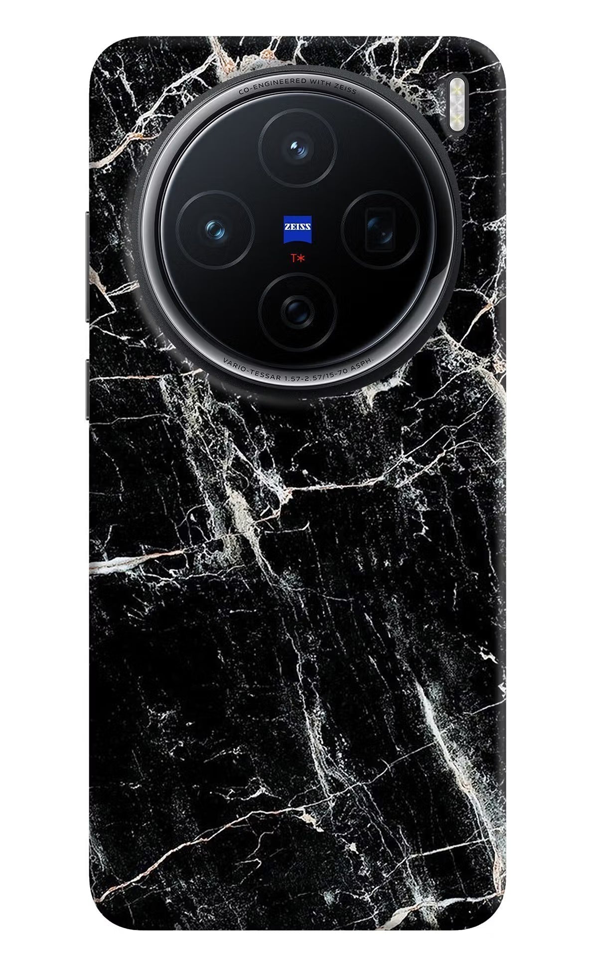 Black Marble Texture Vivo X200 5G Back Cover