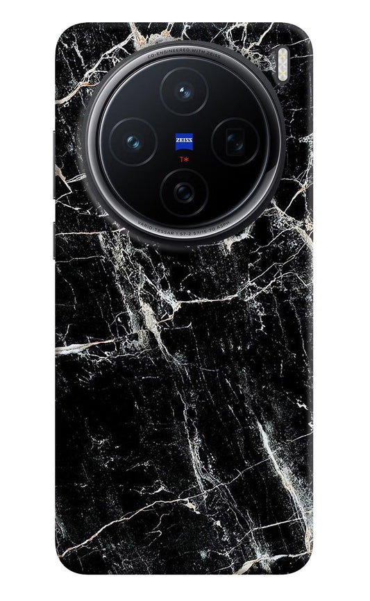 Black Marble Texture Vivo X200 5G Back Cover