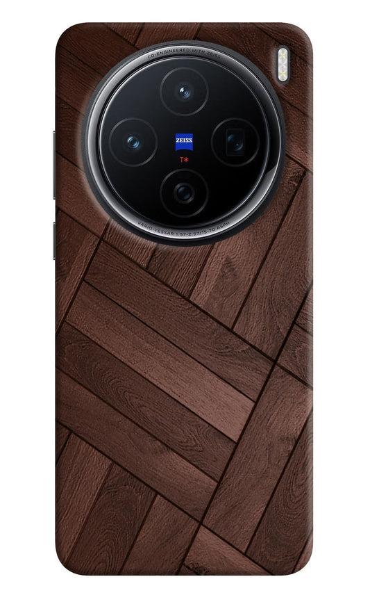 Wooden Texture Design Vivo X200 5G Back Cover