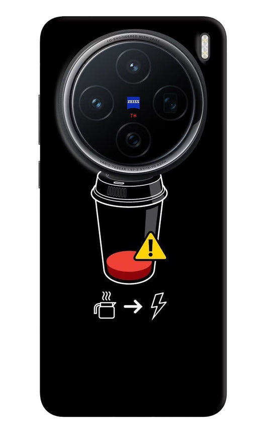 Coffee Vivo X200 5G Back Cover