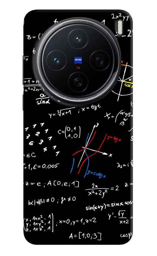 Mathematics Formula Vivo X200 5G Back Cover