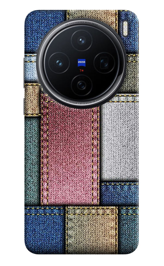 Multicolor Jeans Vivo X200 5G Back Cover