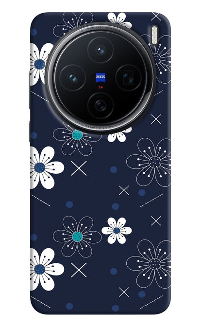 Flowers Vivo X200 5G Back Cover