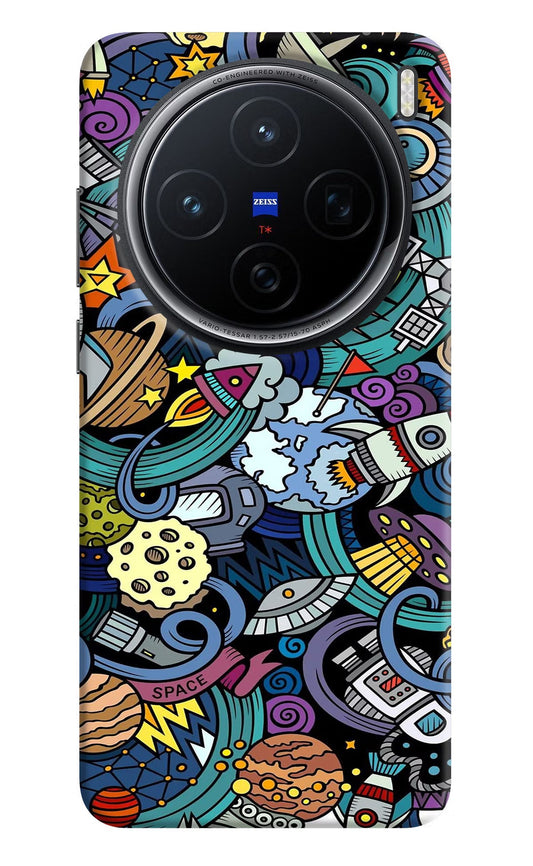 Space Abstract Vivo X200 5G Back Cover