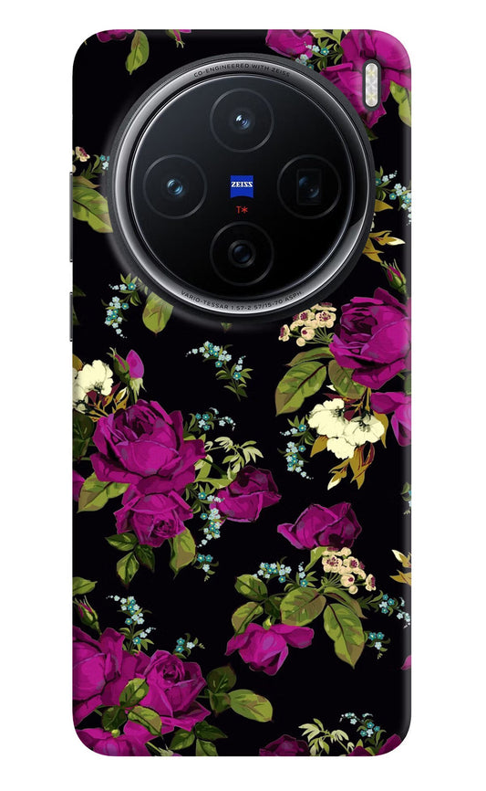 Flowers Vivo X200 5G Back Cover