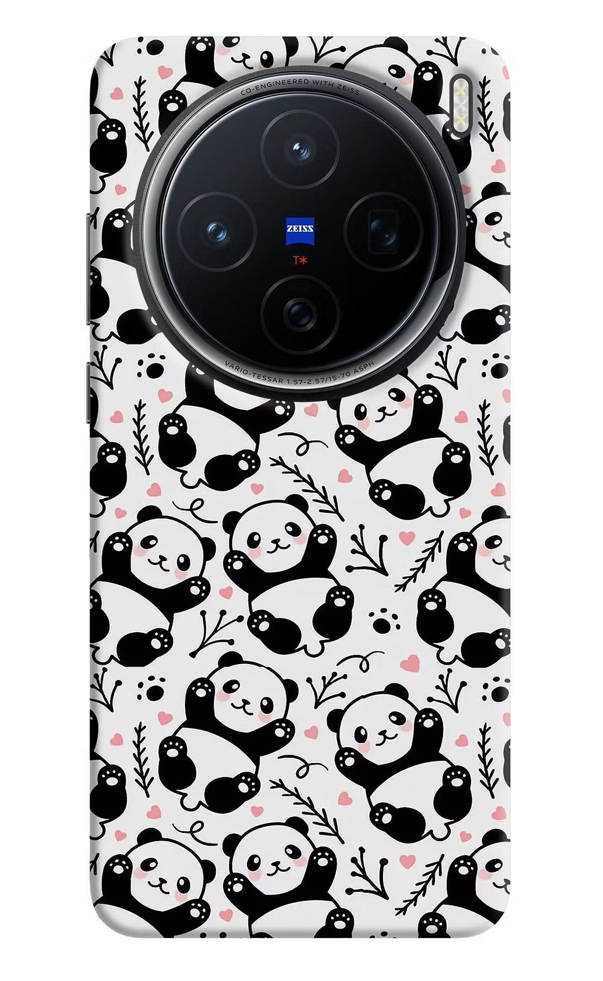 Cute Panda Vivo X200 5G Back Cover