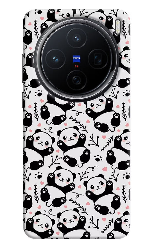 Cute Panda Vivo X200 5G Back Cover