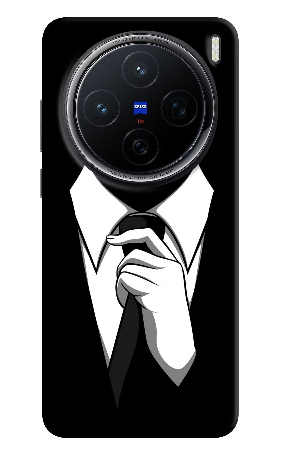 Black Tie Vivo X200 5G Back Cover