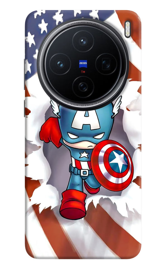 Captain America Vivo X200 5G Back Cover