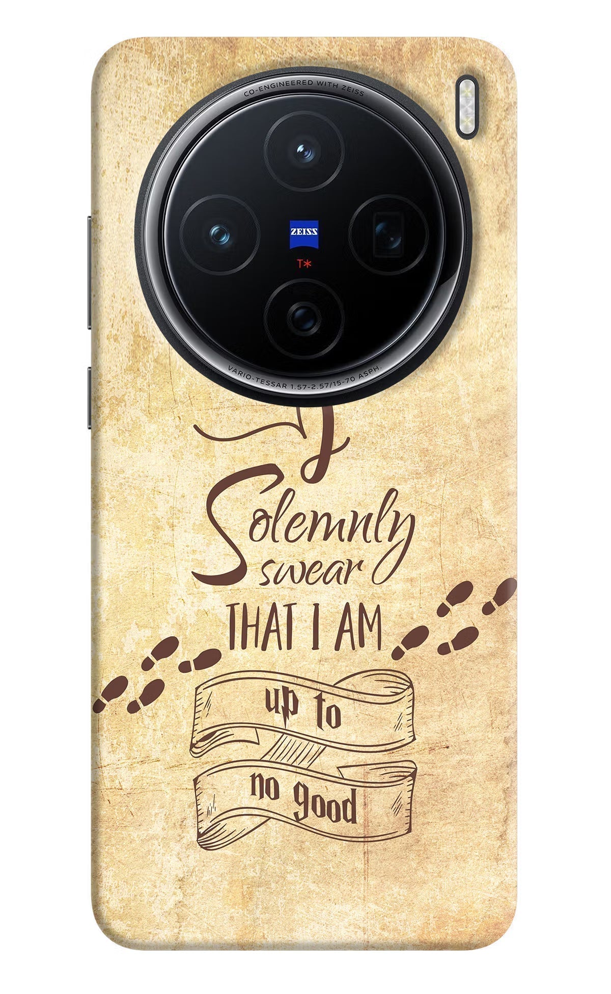 I Solemnly swear that i up to no good Vivo X200 5G Back Cover