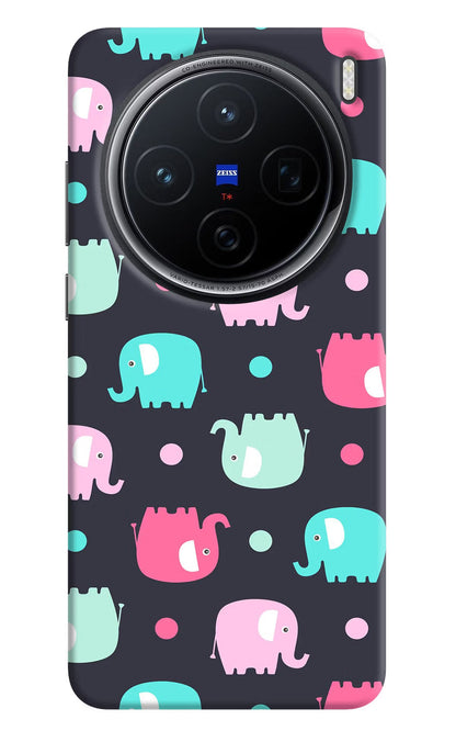 Elephants Vivo X200 5G Back Cover