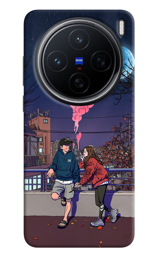 Chilling Couple Vivo X200 5G Back Cover