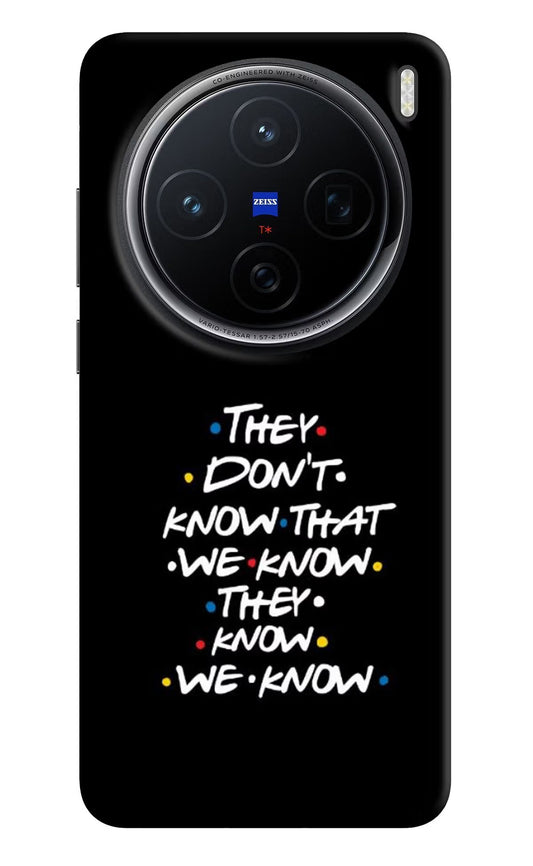 FRIENDS Dialogue Vivo X200 5G Back Cover